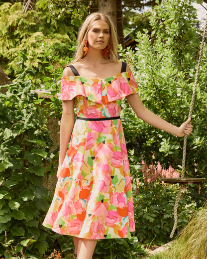 Garden Party Off The Shoulder Dress