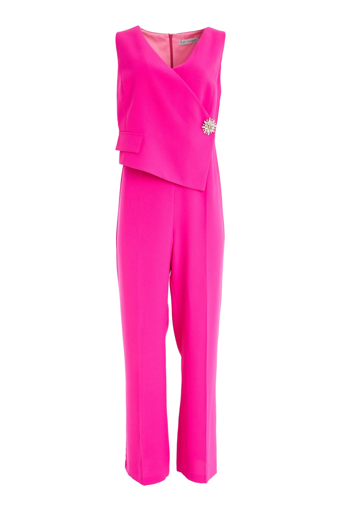 Kate Cooper Jumpsuit With Wrap Over Top