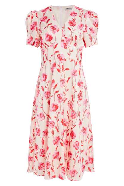 Kate Cooper Flower Print Dress