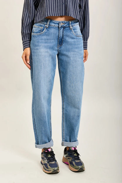 Blue Denim Mom Jeans