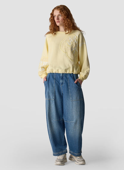 LeComte Lemon Embroidered Sweater