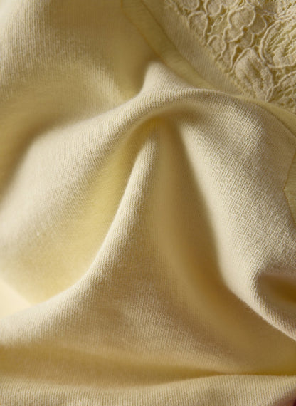 LeComte Lemon Embroidered Sweater