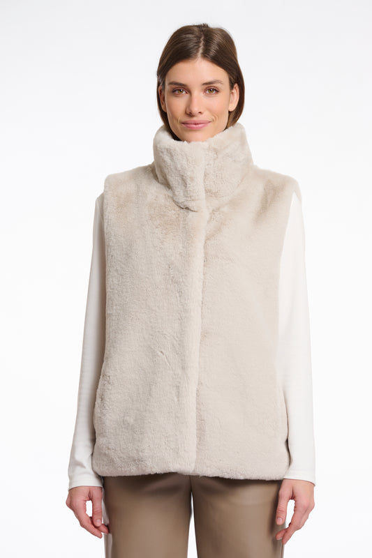 Birch Faur Fur Gilet