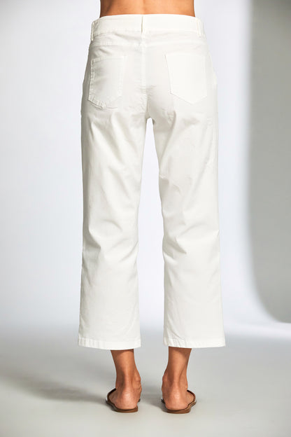 Peruzzi White Cotton Chino