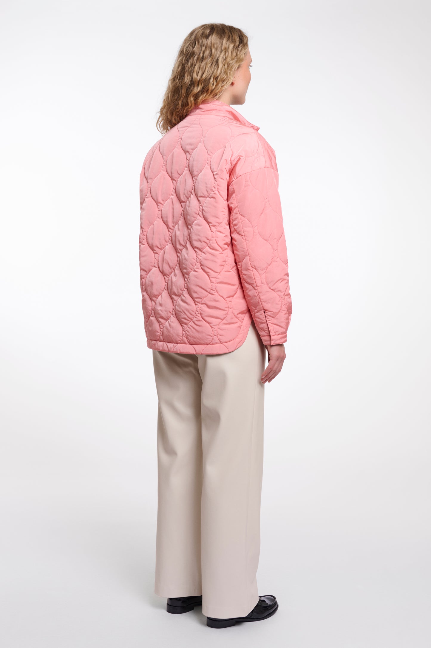Cotton Candy Light Quilted Reversible Jacket
