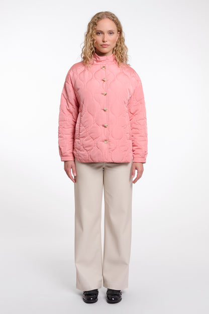 Cotton Candy Light Quilted Reversible Jacket