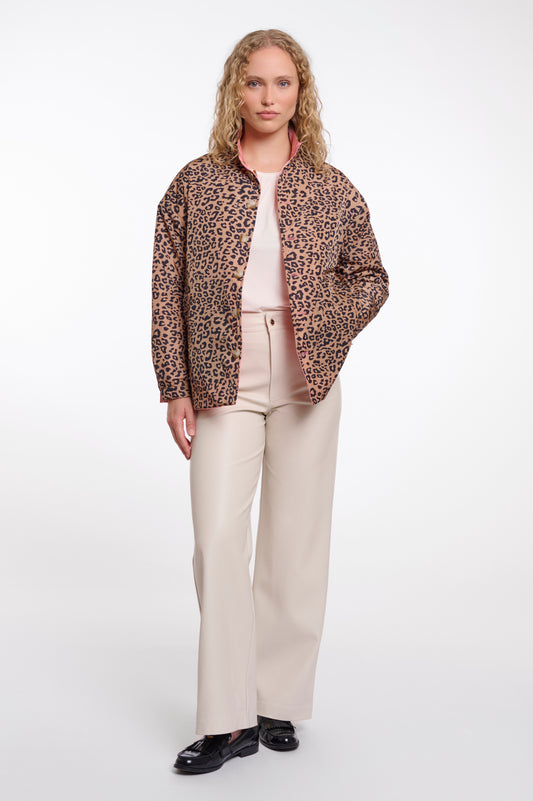 Cotton Candy Light Quilted Reversible Jacket