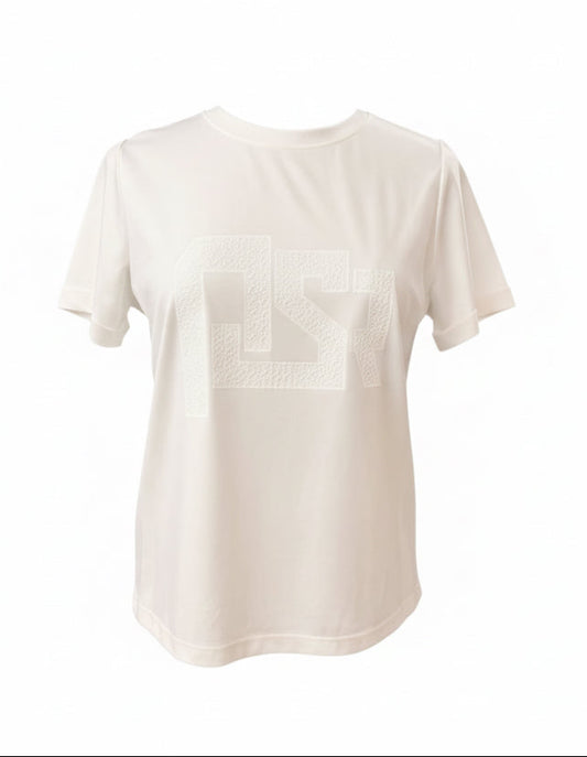 Peruzzi Ecru Applique Top