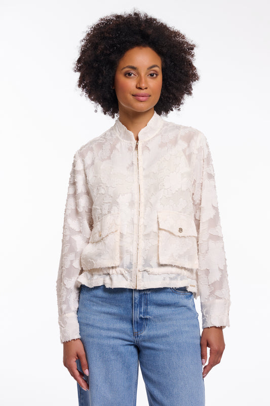 Snow White Zip Jacket