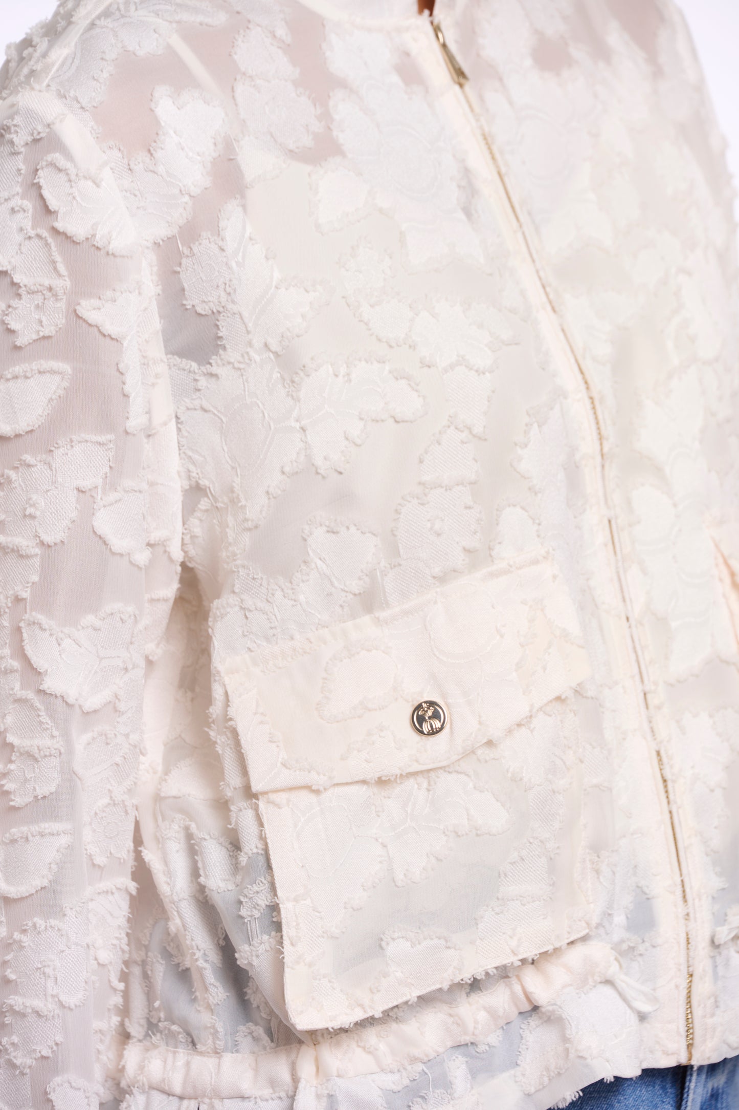 Snow White Zip Jacket