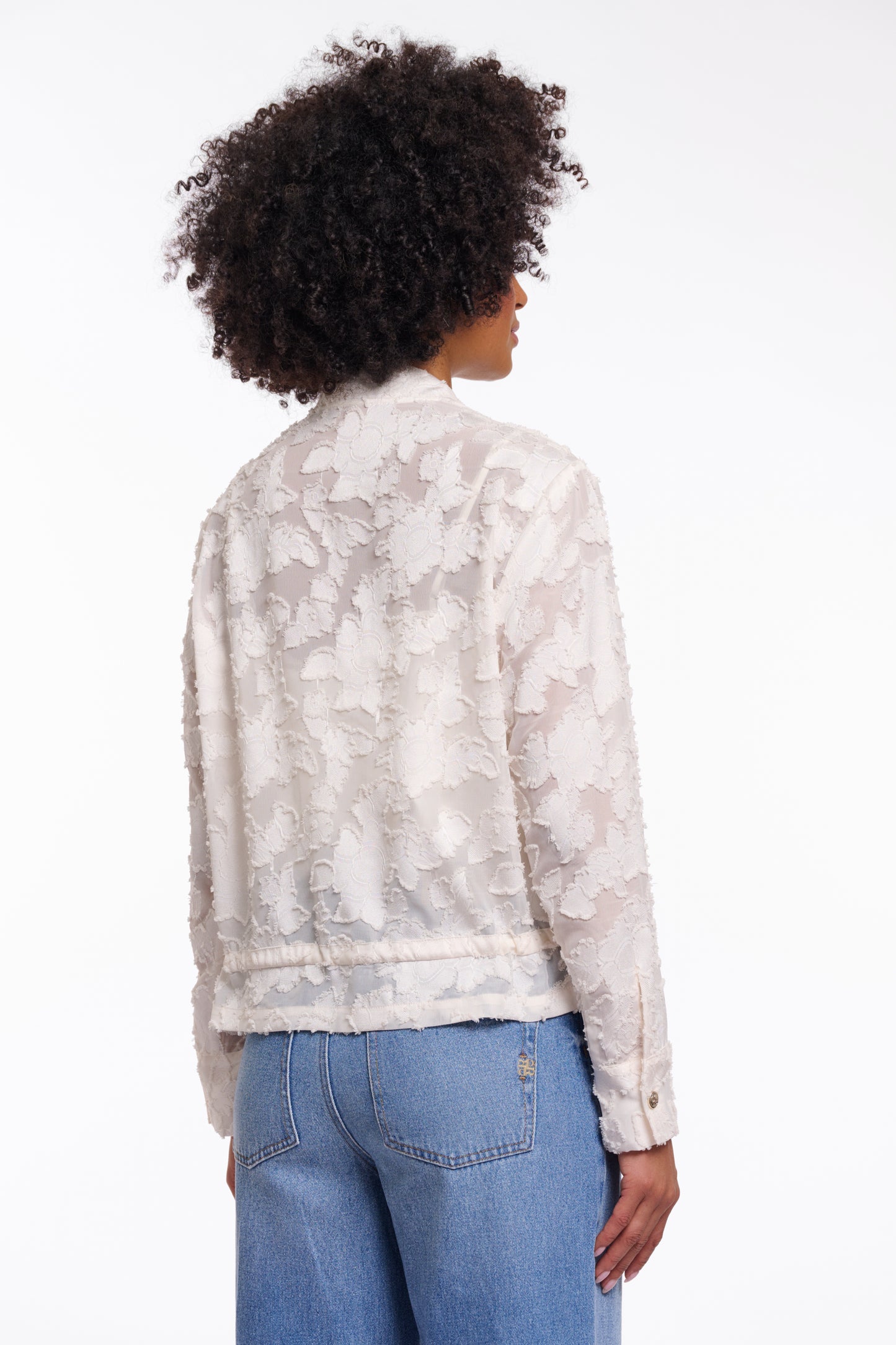 Snow White Zip Jacket