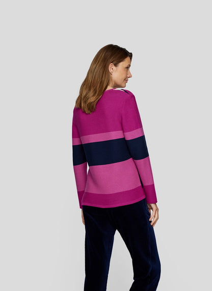 Rabe Wildberry Colourblock Knit