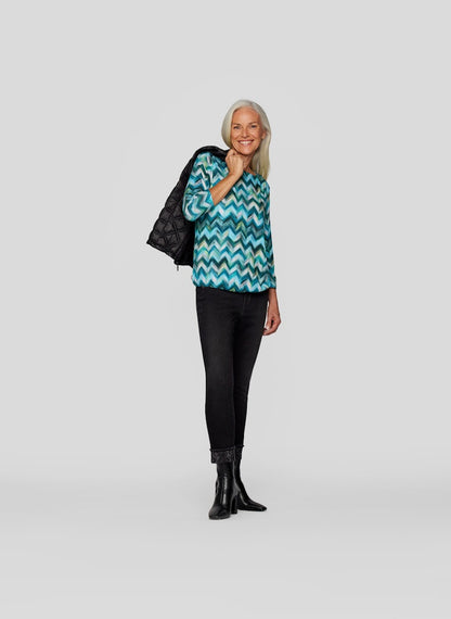 Rabe ZigZag Print Top