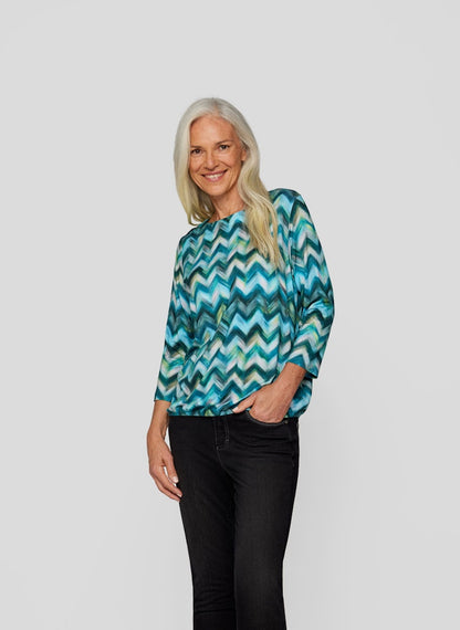 Rabe ZigZag Print Top