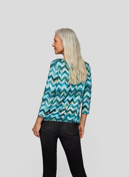 Rabe ZigZag Print Top