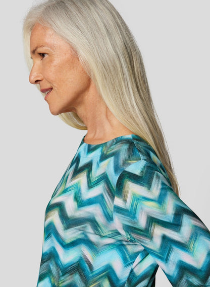 Rabe ZigZag Print Top