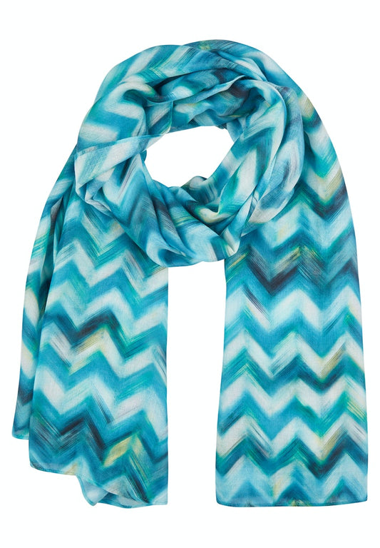 Rabe Zig Zag Print Scarf