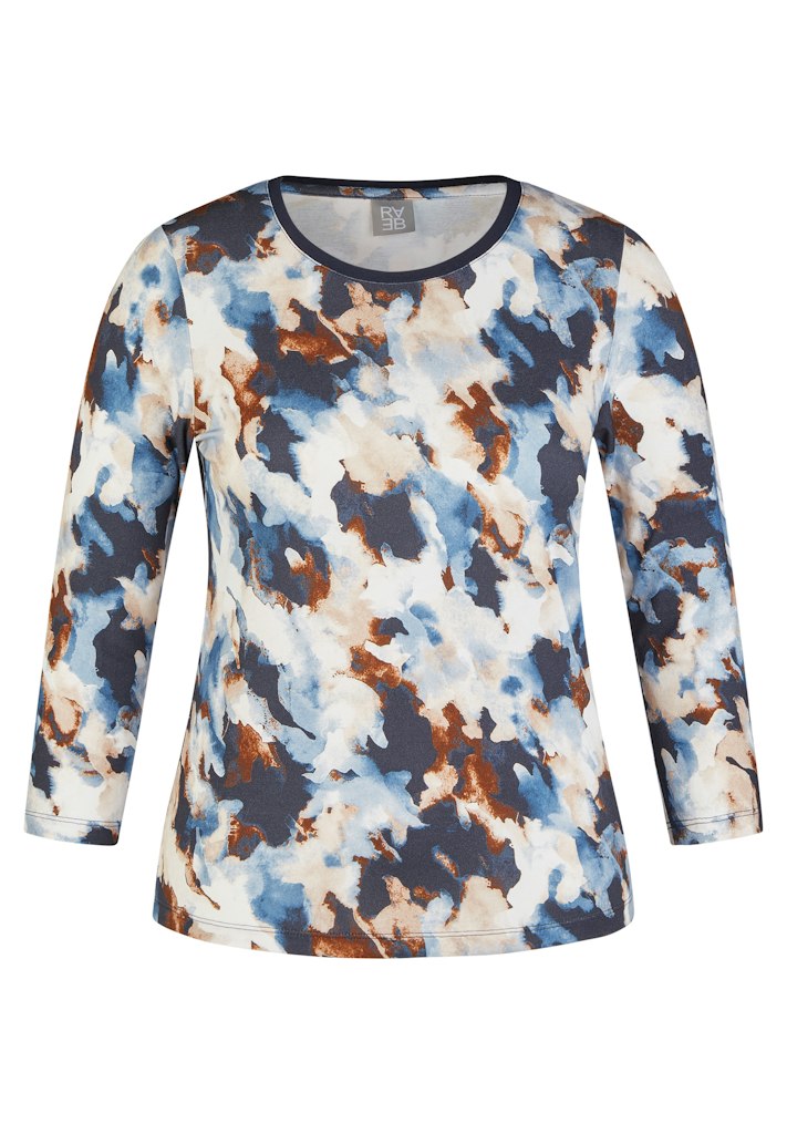 Rabe Abstract Print Top