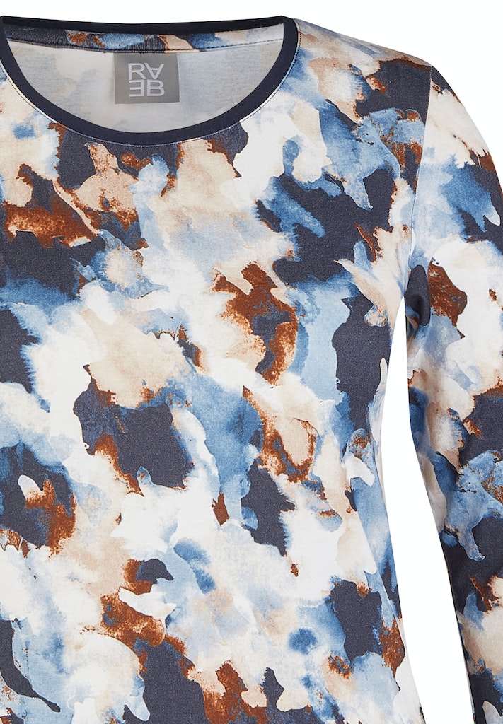 Rabe Abstract Print Top