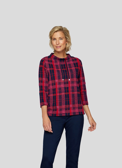 Rabe Plaid Top