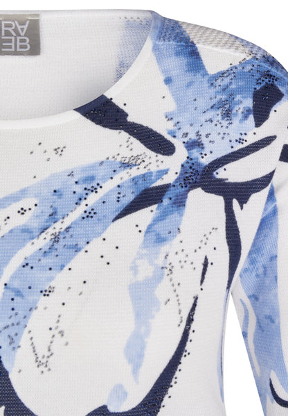Rabe Abstract Floral Pullover