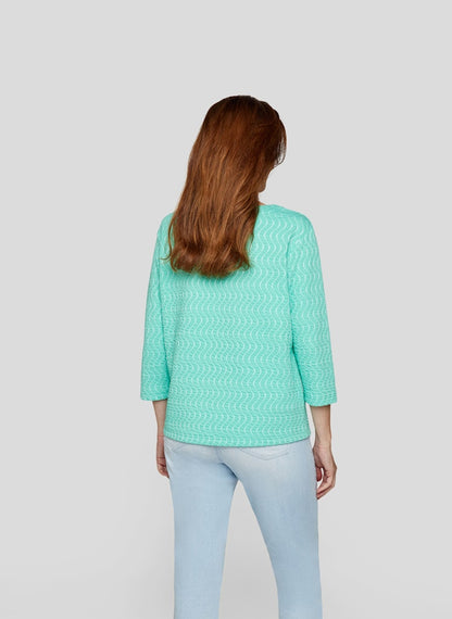 Rabe Green Drawstring Top