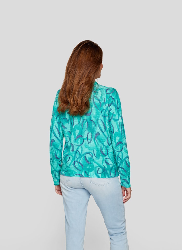 Rabe Green Mix Print Pullover