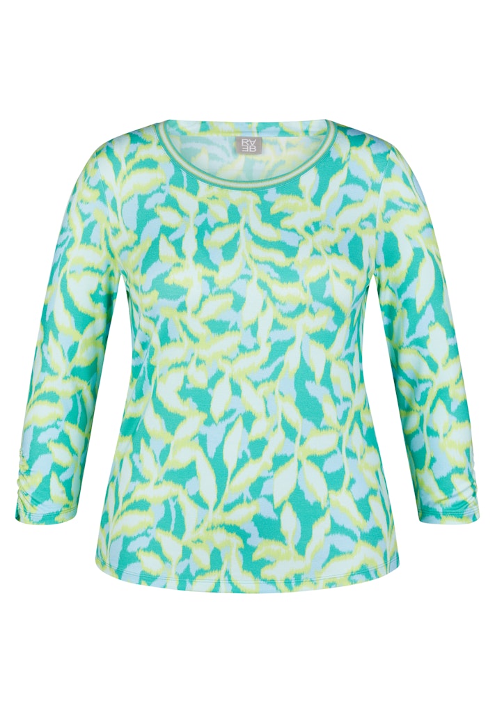 Rabe Green Abstract Print Top