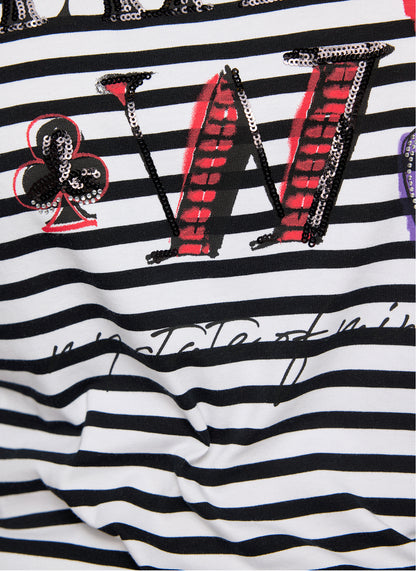 Rabe Black Striped Top