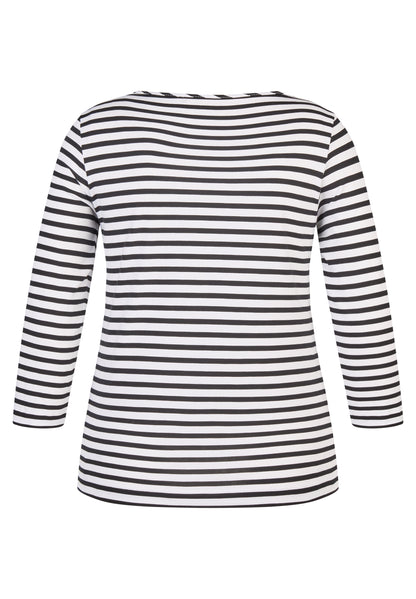 Rabe Black Striped Top