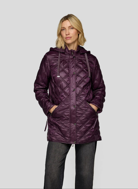 Rabe Plum Padded Jacket