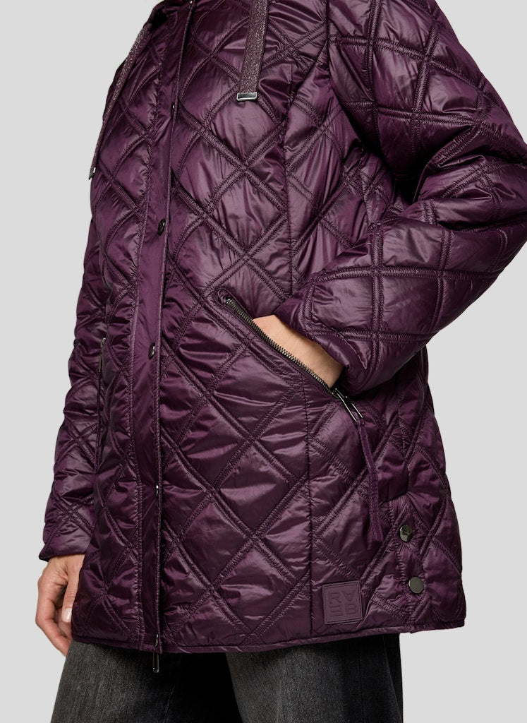 Rabe Plum Padded Jacket