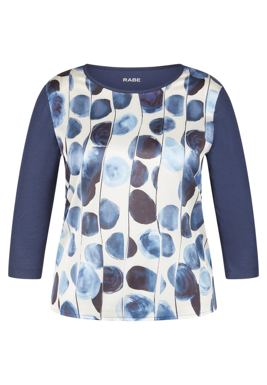 Rabe Pacific Blue Circle Top
