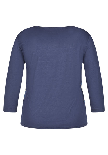 Rabe Pacific Blue Circle Top