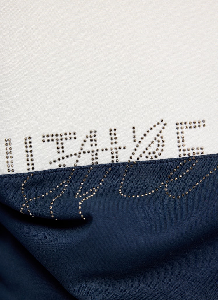 Rabe Navy and White Sweatshirt