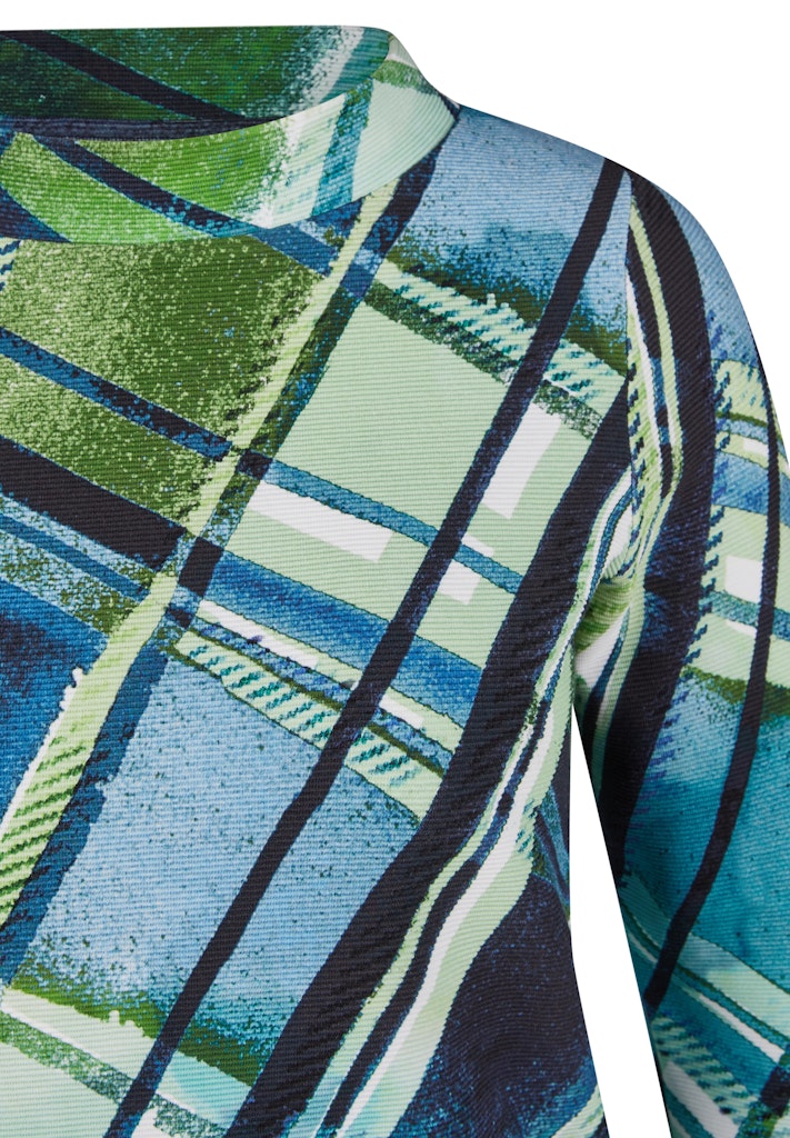 Rabe Green Check Top