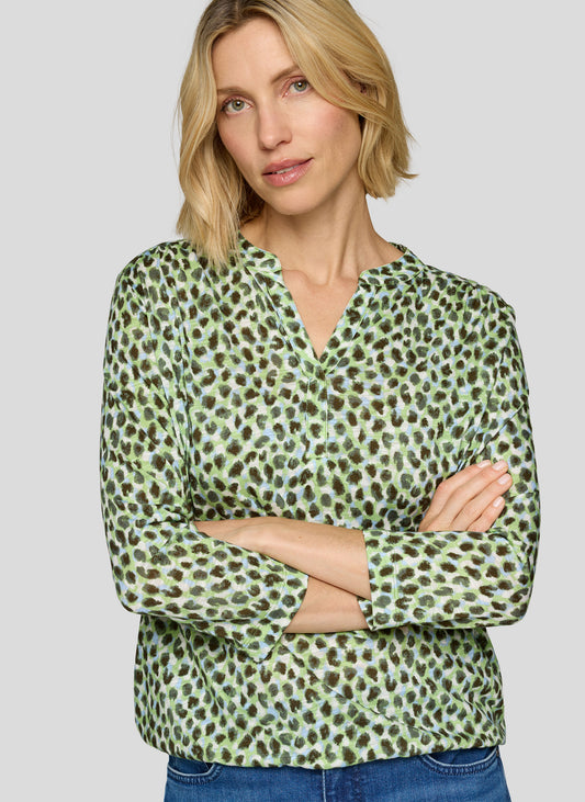Rabe Animal Print Top
