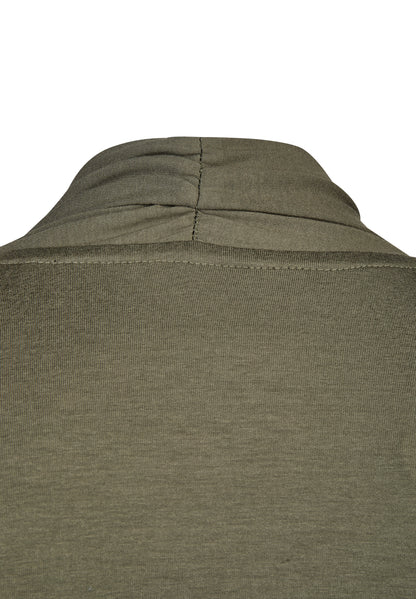 Rabe Khaki Edge to Edge Cardigan