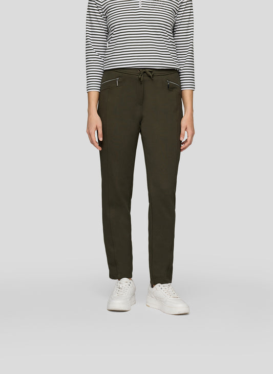 Rabe Khaki Casual Trousers