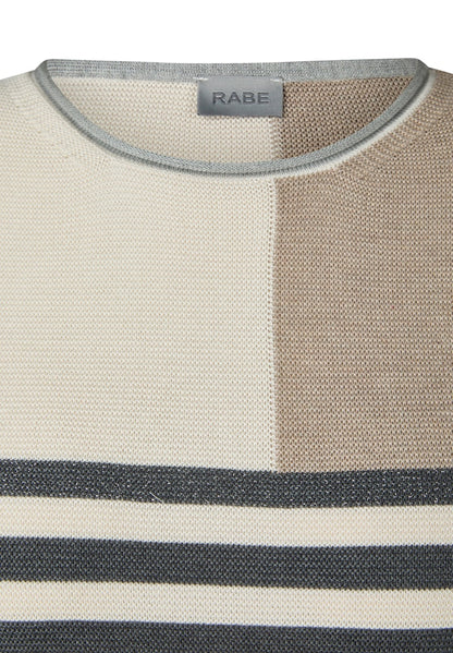 Rabe Neutral Structured Sweater