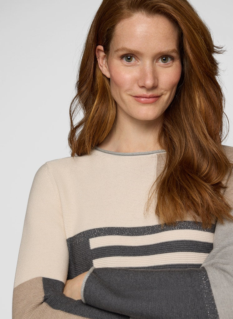 Rabe Neutral Structured Sweater