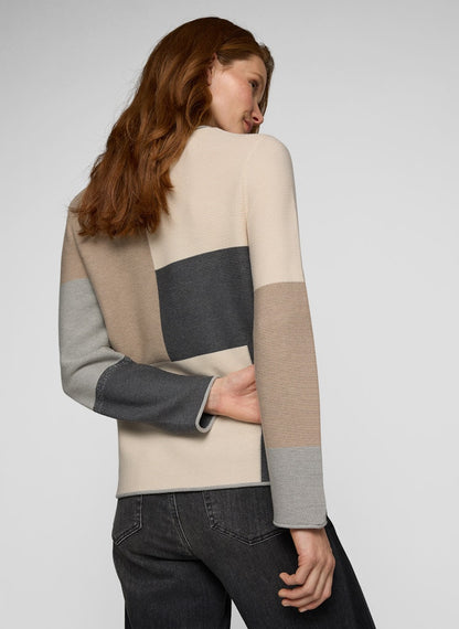 Rabe Neutral Structured Sweater