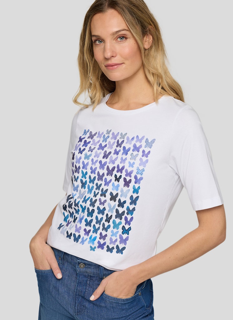 Rabe Sequined Butterflies Top