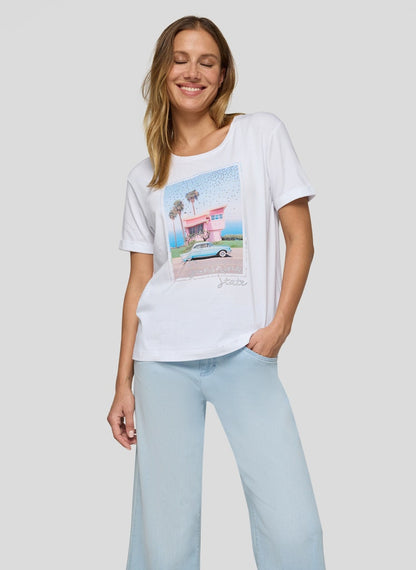 Rabe White Sunshine State Top