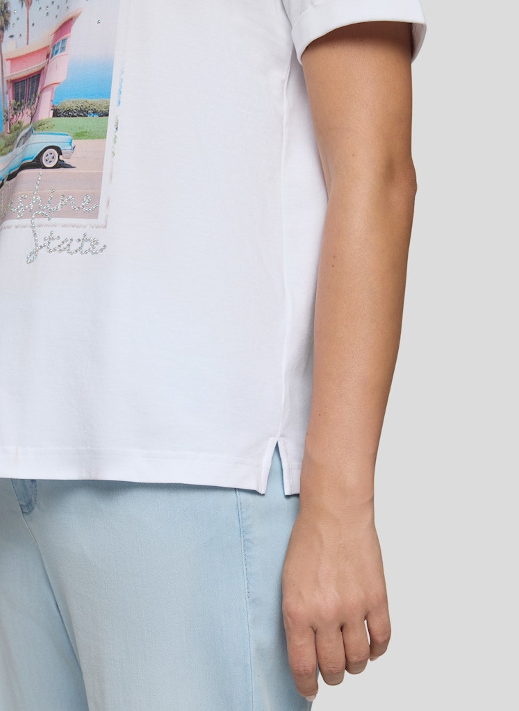Rabe White Sunshine State Top