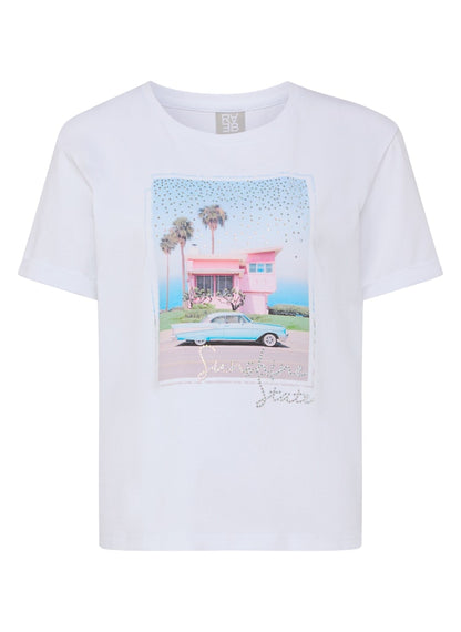 Rabe White Sunshine State Top