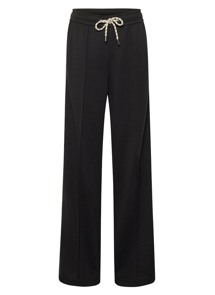 Rabe Black Side Stripe Casual Trousers