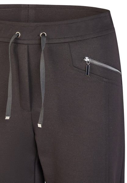 Rabe Black Casual Trousers