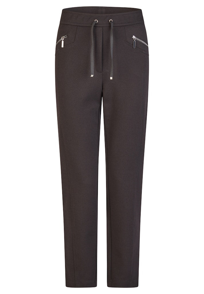 Rabe Black Casual Trousers