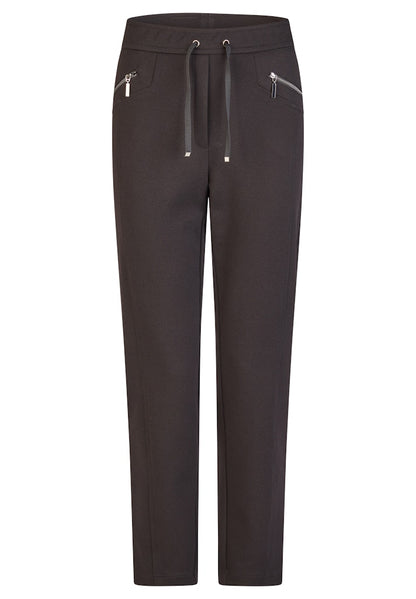 Rabe Black Casual Trousers